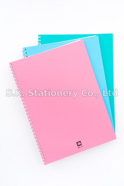สมุดริมลวด PVC ช้าง B5 NW-101