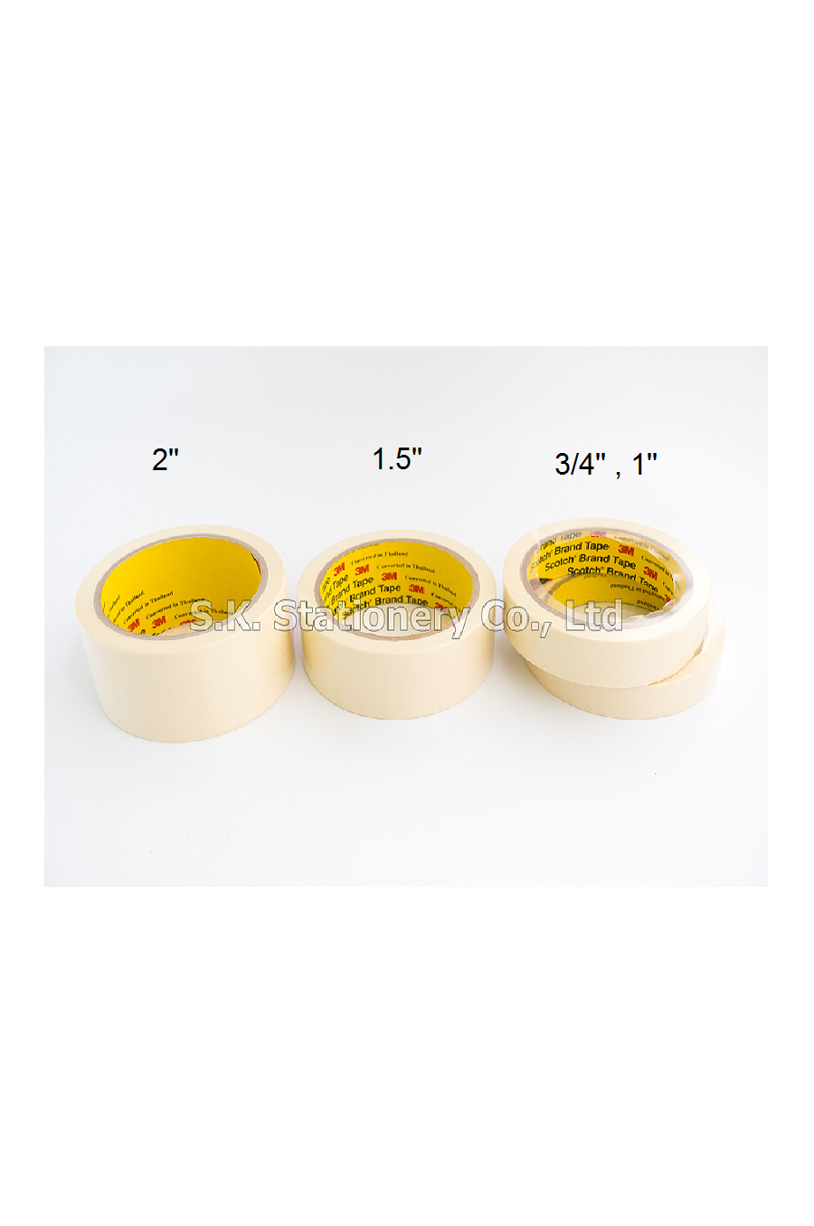 กระดาษกาวย่น 1 1/2''3M#888