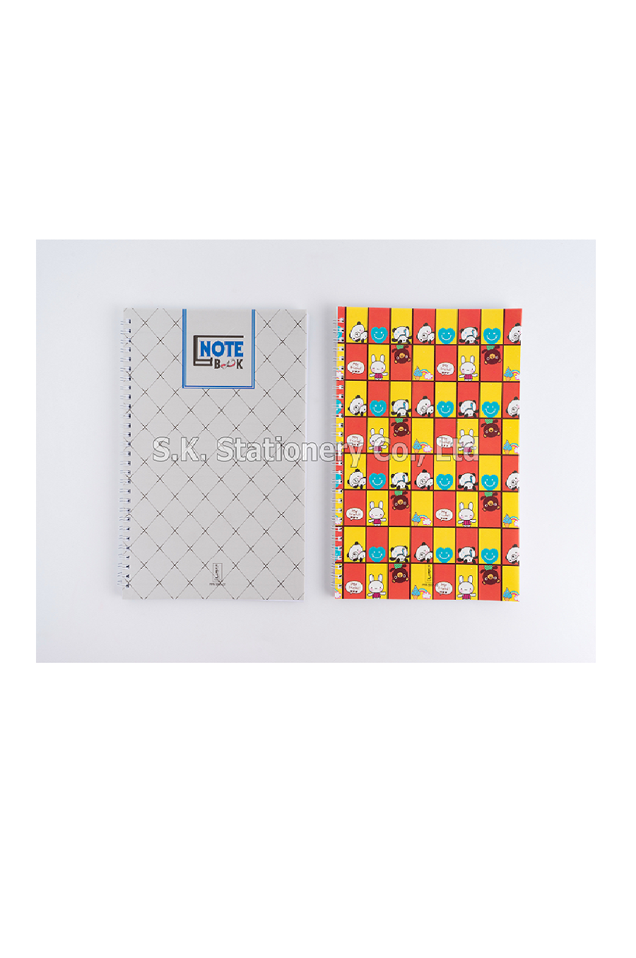สมุดริมลวดปก PP เม้งฮั้ว PPW8607 B5