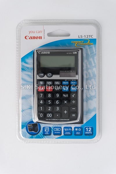 เครื่องคิดเลข CANON LS-12TC