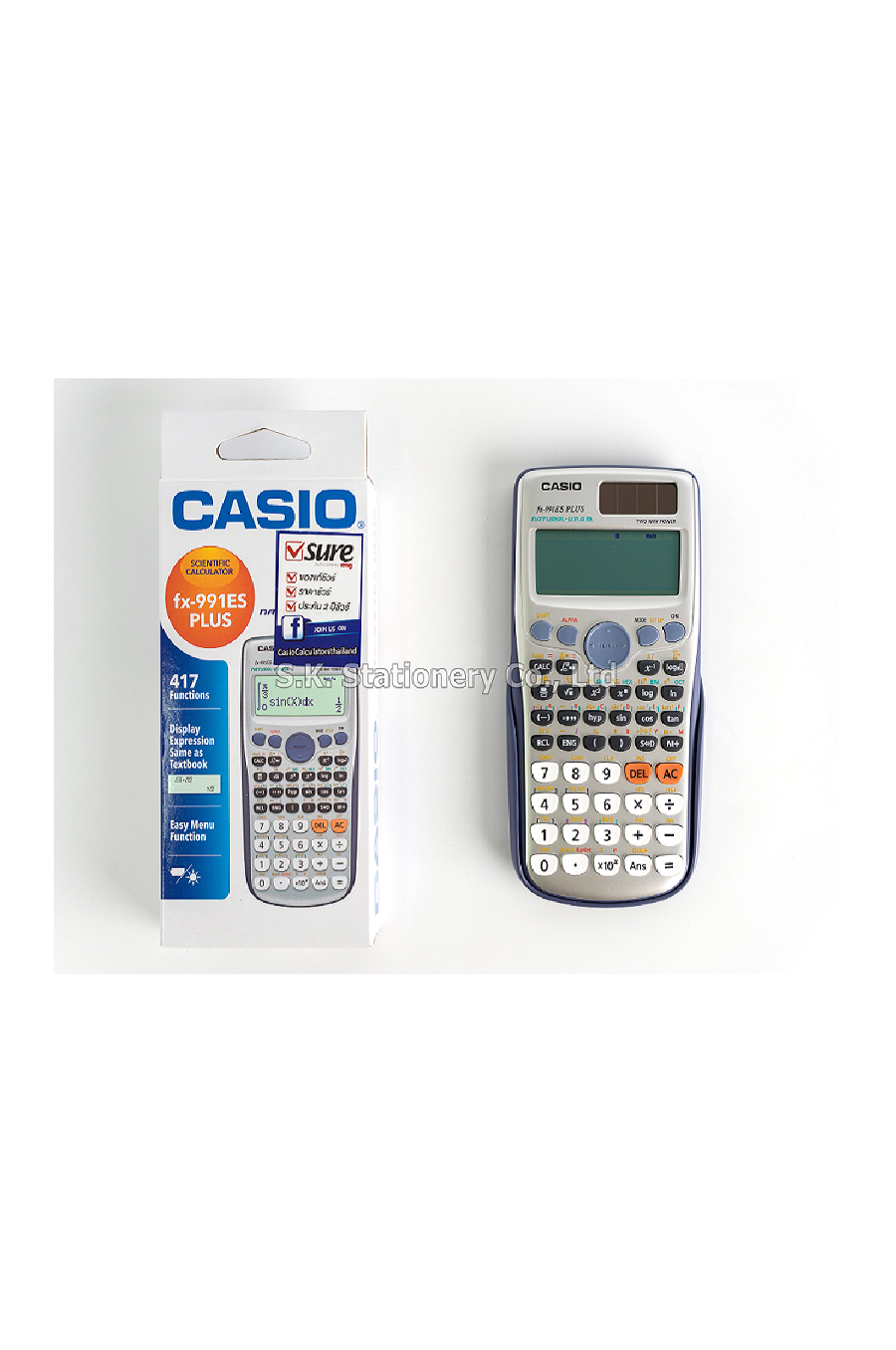 เครื่องคิดเลข CASIO  FX991ES Plus