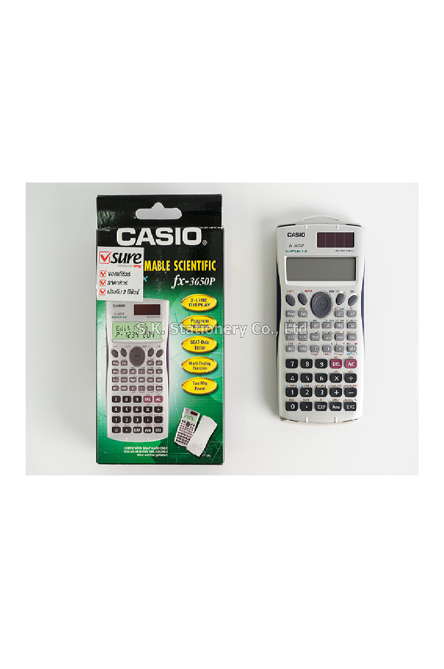 เครื่องคิดเลข CASIO  FX3650P