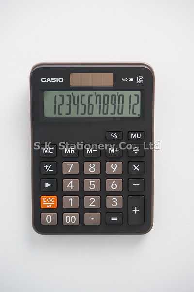 เครื่องคิดเลข CASIO  MX-12B