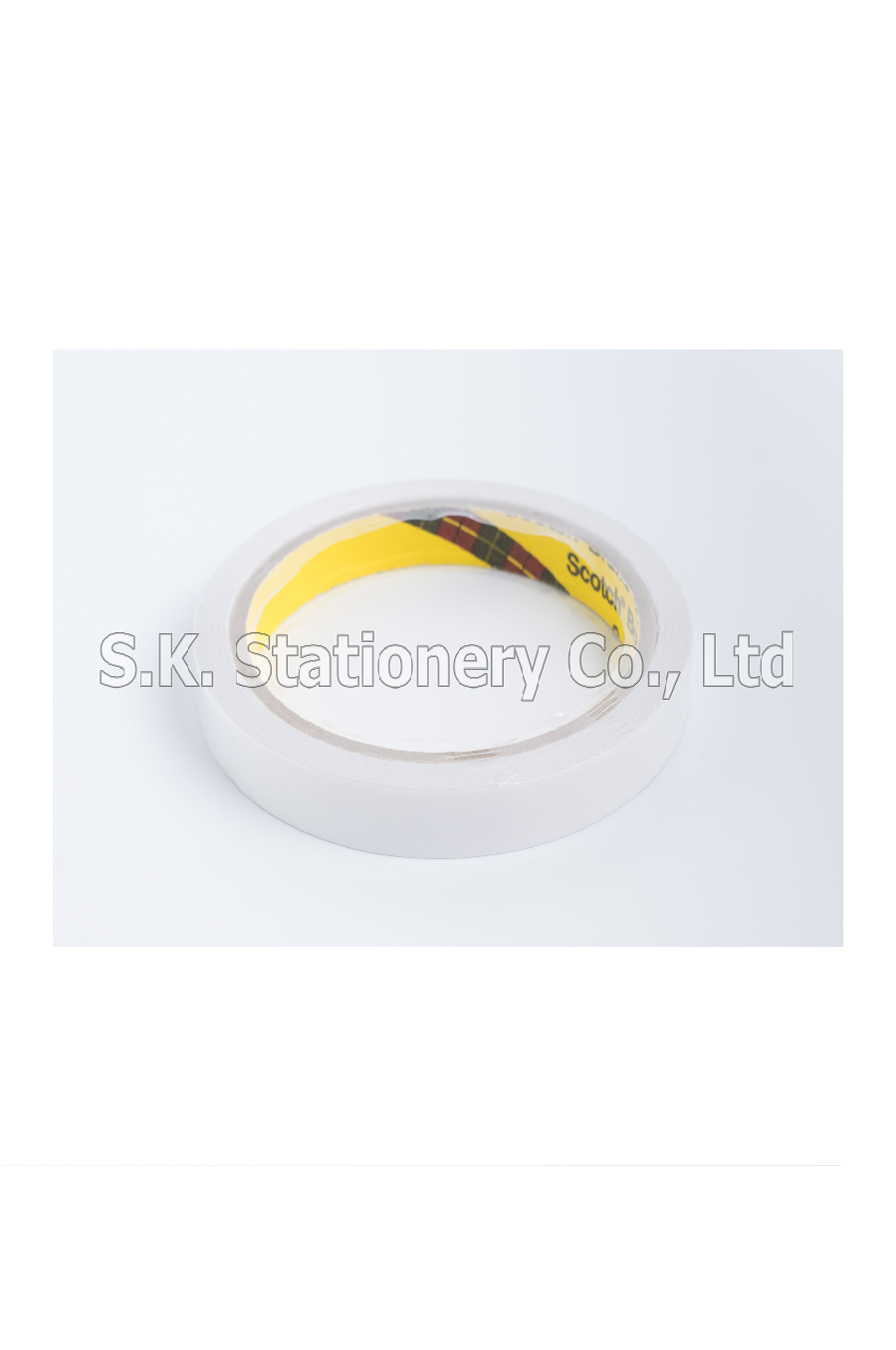 เทป2หน้าบาง 0.5"x10 หลา 3M ( 3 ม้วน )