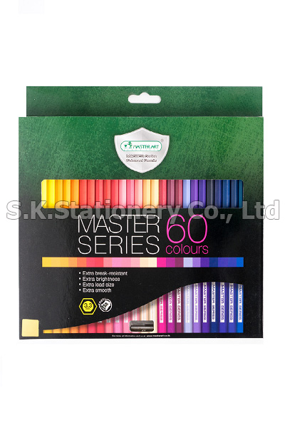 สีไม้ยาว 60 สี มาสเตอร์ซีรี่ย์