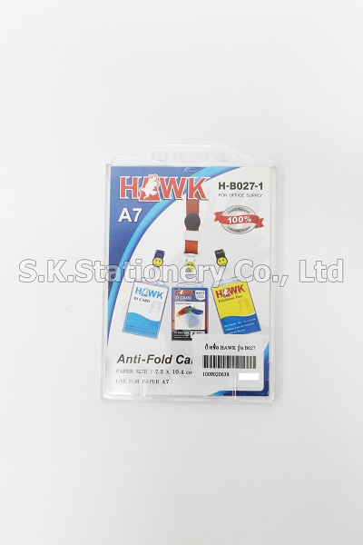 ป้ายชื่อ HAWK รุ่น H-B027