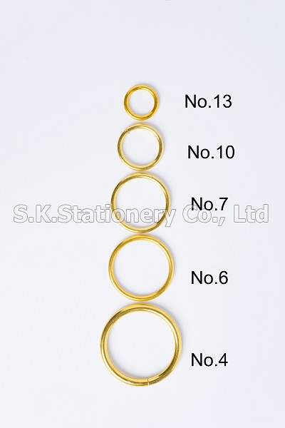 ห่วงทองเหลืองเบอร์ 10 ( แพ็ค 100 ชิ้น )