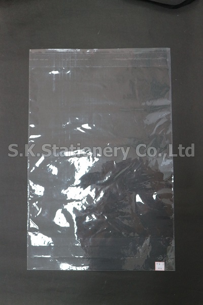 พลาสติกใสห่อปก Size # 12'' ( 330x510 mm. )
