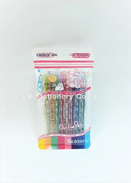 ปากกาเจลสีแฟนซี 1.0 mm. CS-G132