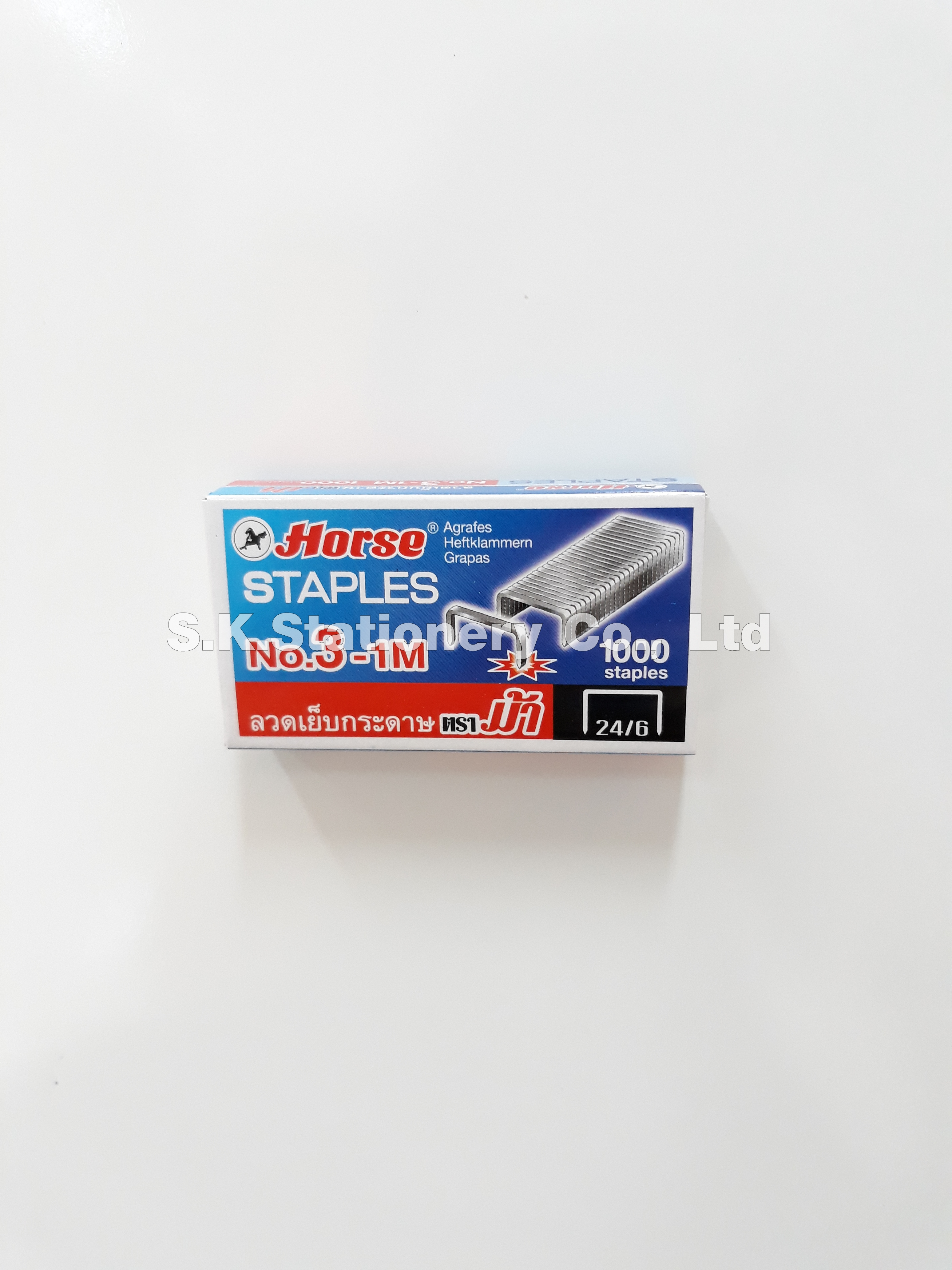 ลวดเย็บเบอร์ 3 ม้า ( กล่อง x 24 )