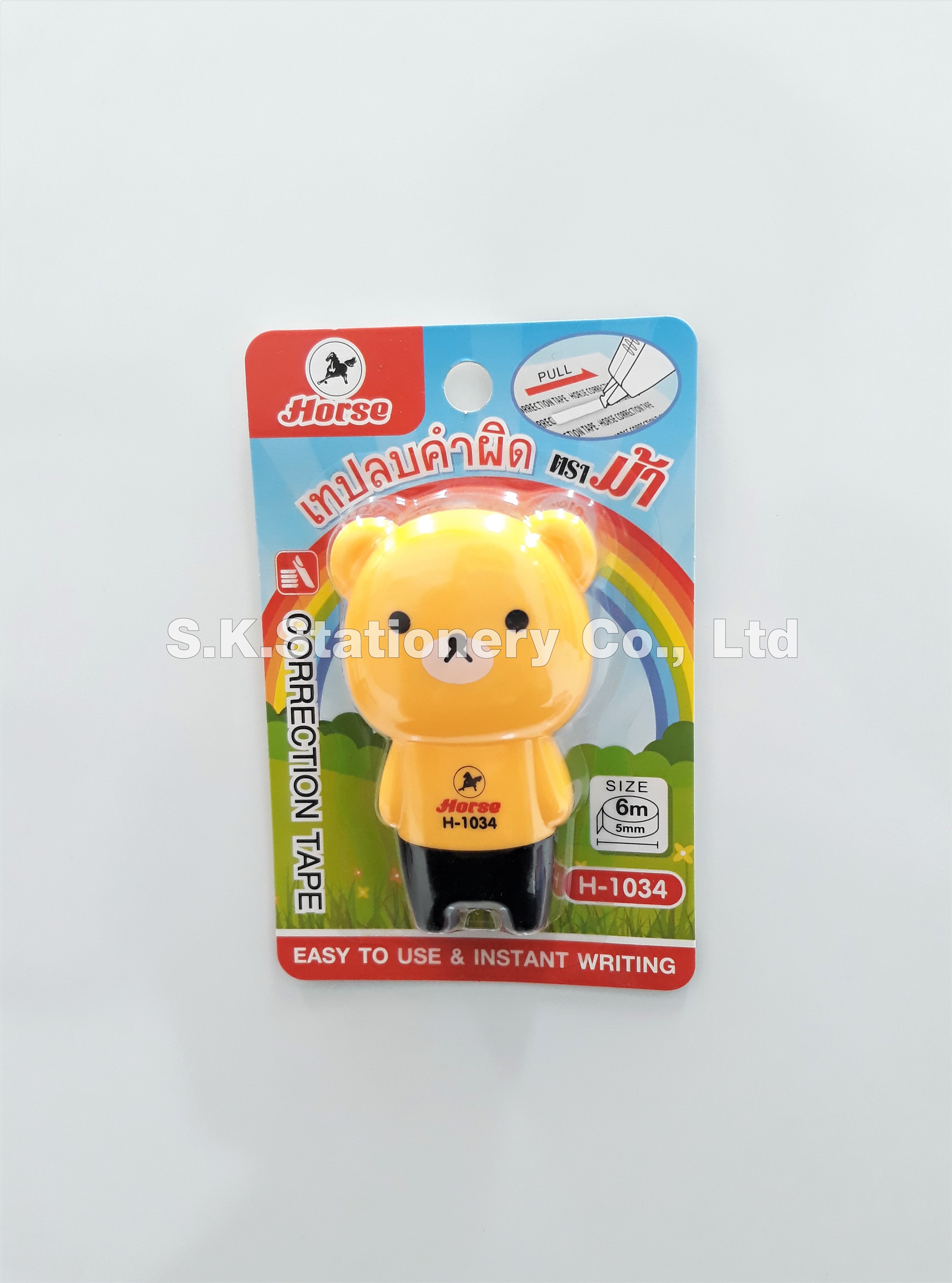 เทปลบคำผิด ม้า H-1034