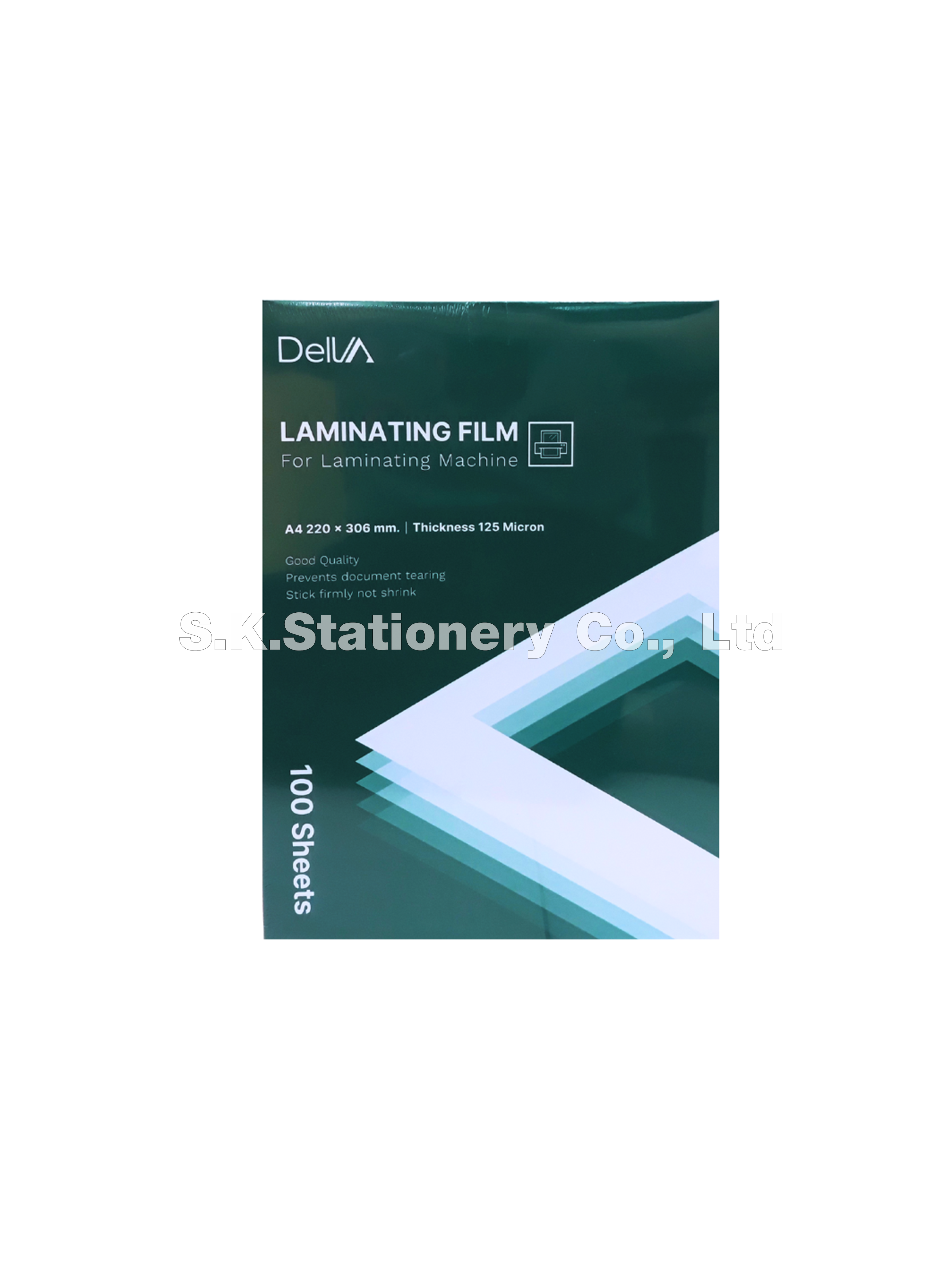 พลาสติกเคลือบบัตร A4 Delva