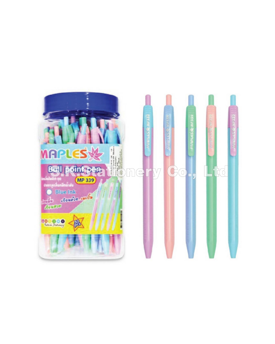 ปากกาลูกลื่น MAPLES MP339 คาสสินี่
